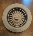 Elkay 3.5 Inch Charcoal Plastic Rust Resistant Strainer Basket LKQD35CH. Fixed Price $25.00.