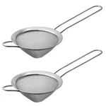 Biaungdo 2 Pcs 8.5 CM/3.3 Inch Fine Mesh Strainer, Stainless Steel Tea Strain.... Fixed Price $10.52.