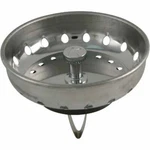 (3)-KEENEY 3-3/8 In. Stainless Steel Spring Action Post Basket Strainer Stopper. Fixed Price $29.99.