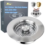 Sink Strainer - Stopper For Kitchen DRAIN,3 1 Drai.... Fixed Price $16.94.
