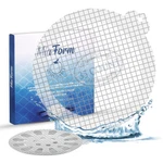 Disposable Hair Catcher Shower Drain Mesh Stickers, 35 Pack White. Fixed Price $15.99.