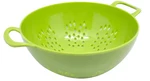 2X Jacent Mini Plastic Colander Double Handles Strainer 6". Fixed Price $6.99.
