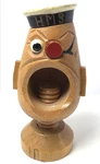 Vintage Japanese Wood Sailor Nutcracker Hms Screw-type Carver Made. Fixed Price $19.95.