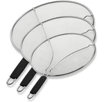 Bergkoch Splatter Screen For Frying Pan 9.5/11.5/13 Inch Set, Stainless Steel. Fixed Price $43.59.