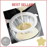 Syjinhuasy Kitchen Ultra-fine Nylon Mesh Strainer Food Yogurt Sieve Plastic. Fixed Price $10.88.
