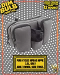 Bag Pure Hippie 3.5L Gray Fanny Pack Festival Travel Waist Crossbody. Fixed Price $15.00.