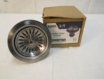 Karran 4-1/2 In. Kitchen Sink Basket Strainer Stainless Steel L-1. Fixed Price $19.88.