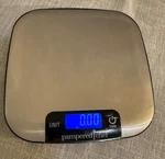 Pampered Chef Digital Kitchen Scale 100271 Stainless 11LB Food. Fixed Price $12.71.