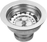 Whitehaus 3-1/2-INCH Basket Strainer With Lift Stopper, Stainless Steel. Fixed Price $51.68.