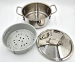 Cuisinart MCP1163 20 Steamer Strainer Set W Lid NS-TS10 Insert Basket Qt Ss. Fixed Price $38.21.