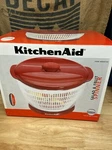 New Kitchenaid Red Salad And Fruit Spinner Box. Fixed Price $29.99.