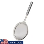 6" Stainless Steel Fine Mesh Strainer Kitchen Tool Rinsing Sifting Draining New. Fixed Price $27.15.