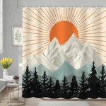 Aprophic Shower Curtain For 72"W X 72"L (pack Of 2), BOHO-2. Fixed Price $17.52.