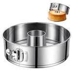 -gtong 10-INCH Angel Cake Pan With Removable Bottom, 304 Food-stainless .... Fixed Price $56.79.