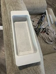 Ikea Grundvattnet Grey Over Sink Colander Plastic Strainer. Fixed Price $20.00.