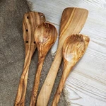 Olive Set, Wooden For Cooking, Kitchen 4-PCS. Fixed Price $49.95.