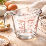 Anchor Hocking 2 Cups Glass Clear/red Measuring. Fixed Price $14.87.
