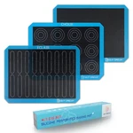 3PCS Guy Dream Perforated Silicone Baking 11-4/5" 15-3/4" Choux Mat.... Fixed Price $25.27.