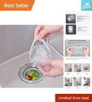 Versatile 200 Pcs Sink Strainer Bags Easy-to-use Anti-clogging Filter Solution. Fixed Price $14.99.