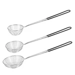 3PCS Small Round Hot Pot Strainer - Stainless Steel Asian Shabu Spider .... Fixed Price $21.81.