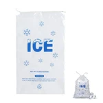 Belinlen 100 Pack Lb. Plastic Ice Bags With Cotton Draw String 12 X 21 Inc.... Fixed Price $31.64.
