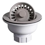 Karran 3-1/2" Quartz Sink Stainer Basket Concrete Gray Qbscn. Fixed Price $32.95.