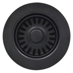 Eadot 3-1/2 Inch Polymer Black Sink Drain Assembly With Basket Strainer. Fixed Price $23.17.