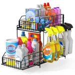 Sueh Design Under Sink Organizer, 2 Tier Bathroom Cabinet Metal Kit.... Fixed Price $43.72.