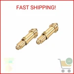 Uxcell Pop Up Bolt Basin Bath Sink Drain Waste Click Clack Brass Push Spring Plu. Fixed Price $13.29.