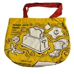 Trader Joes Toast Waffle Milk Breakfast Foods Cotton Shopping Bag Tote Reusable. Fixed Price $30.00.