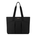 Mosiso Canvas Beach Tote Bags, Capacity Laptop Large, Black. Fixed Price $17.84.