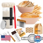 Szzjkj Sourdough Starter Kit 24PCS Bread Baking Supplies 9ROUND. Fixed Price $43.18.