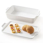 Dizada Large Casserole Dish With Lid, Deep 5.2-QT (9"X13") 2-IN-1 Ceramic Baking. Fixed Price $83.32.
