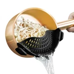 Auoon Clip Strainer Silicone For All Pots Standard 8.86 X 3.55 In, Black. Fixed Price $18.54.