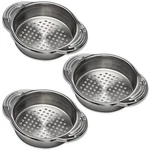 Dadamong 3-PACK Tuna Can Strainer, Stainless 4.53 X 3.23 1 Inch, Silver. Fixed Price $17.05.