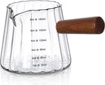 Joeyan 6 Oz Glass Measuring Cups With Spout,borosilicate Triple Pitcher. Fixed Price $19.99.