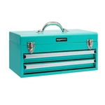 Amazon Basics Steel Tool Box Storage 18.11 8.66 9.45 Inches, Turquoise. Fixed Price $69.99.