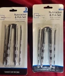 Lot Of 2 Classic 5" Metal + Steel Picks Traditional. Fixed Price $9.99.