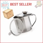 Aulett Home Bacon Fat Container With Oil Strainer - 40 Oz Stainless Steel Grease. Fixed Price $18.72.