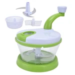 Handcrank Salad Spinner Colander Bowl, Fruit Vegetable Crusher Chopper, Meat .... Fixed Price $30.37.