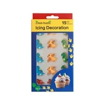 Oasis Supply - Cute Dinosaur Or Cupcake Sugar Topper Birthday Red, Gree. Fixed Price $8.99.
