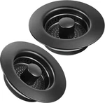 Kitchen Sink Drain Strainer 2 Pack, 304 Stainless Steel Pop Up Stopper, Ant. Fixed Price $28.15.