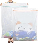 Tenn Well Extra Mesh Laundry Bags, 2 Pack 43 35 Large, White. Fixed Price $20.52.