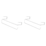 Homsfou Under Cabinet Paper Towel Holder 2-PACK Wire Rack Kitchen Storage.... Fixed Price $24.40.