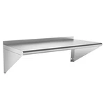 Commercial Stainless Steel Shelf 12 X 48 , Wall Mounted Food Service Storage .... Fixed Price $87.40.