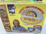 As Seen On Tv Perfect Omelet Set Use In Microwave With Food Chopper Processor. Fixed Price $15.99.