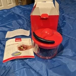 Kuhn Rikon Swiss Pull Utility Chopper 2 Cup Red New. Fixed Price $14.99.