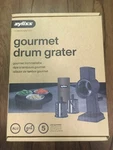 New Zyliss Rotary Grater Gourmet Set 3 Steel Drum Blades Non-slip Suction. Fixed Price $128.20.