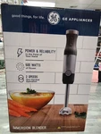 Ge Appliances Immersion Blender 500W 2 Speeds Stainless Steel Black Silver. Fixed Price $29.00.