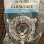 New Cuisinart CTG-00-STR Bar Drink / Cocktail Strainer, Stainless Steel. Fixed Price $9.99.